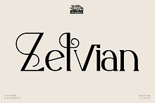 Zelvian - Modern Serif Font