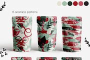 Christmas shapes collage maker, a Pattern Graphic by Cozy pattern shop (Thumbnail 2 of 8)