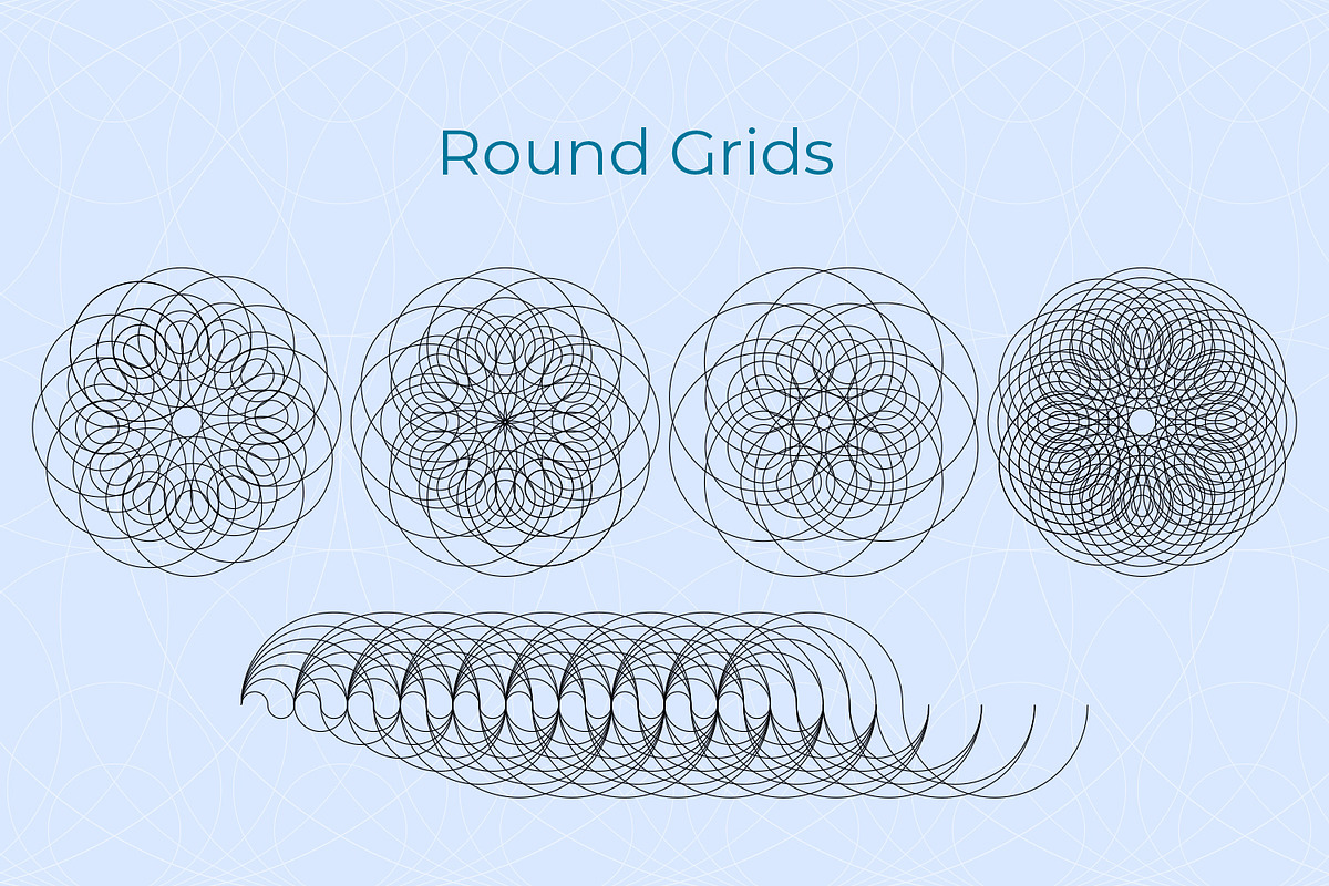 40+ Modular Vector Grids