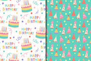 Colorful Fun Sweet Birthday Pattern, a Pattern Graphic by CreativeChristiana (Thumbnail 4 of 9)