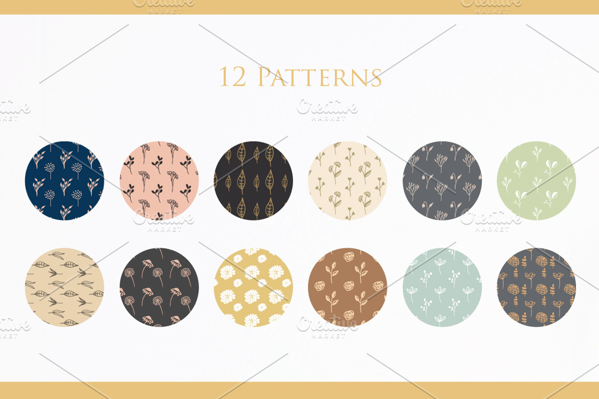 Hand Drawn Floral Elements, a Graphic by wulano (Photo 5 of 8)