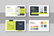 Clean brand guideline portfolio deck, a Presentation Template by Pavel_design (Thumbnail 3 of 4)