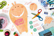 The Book Biters Cute Animal Print, a Stationery Template by Euonia Meraki (Thumbnail 3 of 9)