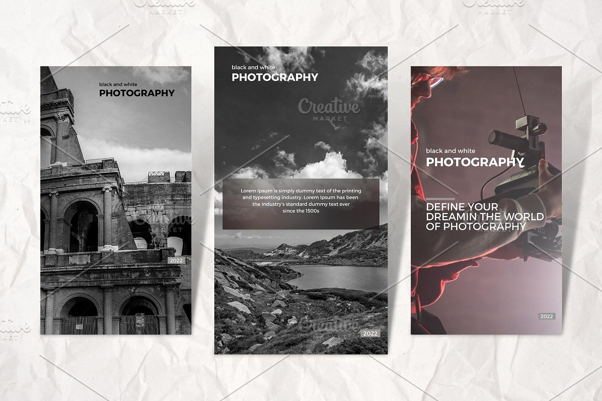 Black and White Photography, a Social Media Template by Aji Gallery (Photo 10 of 20)
