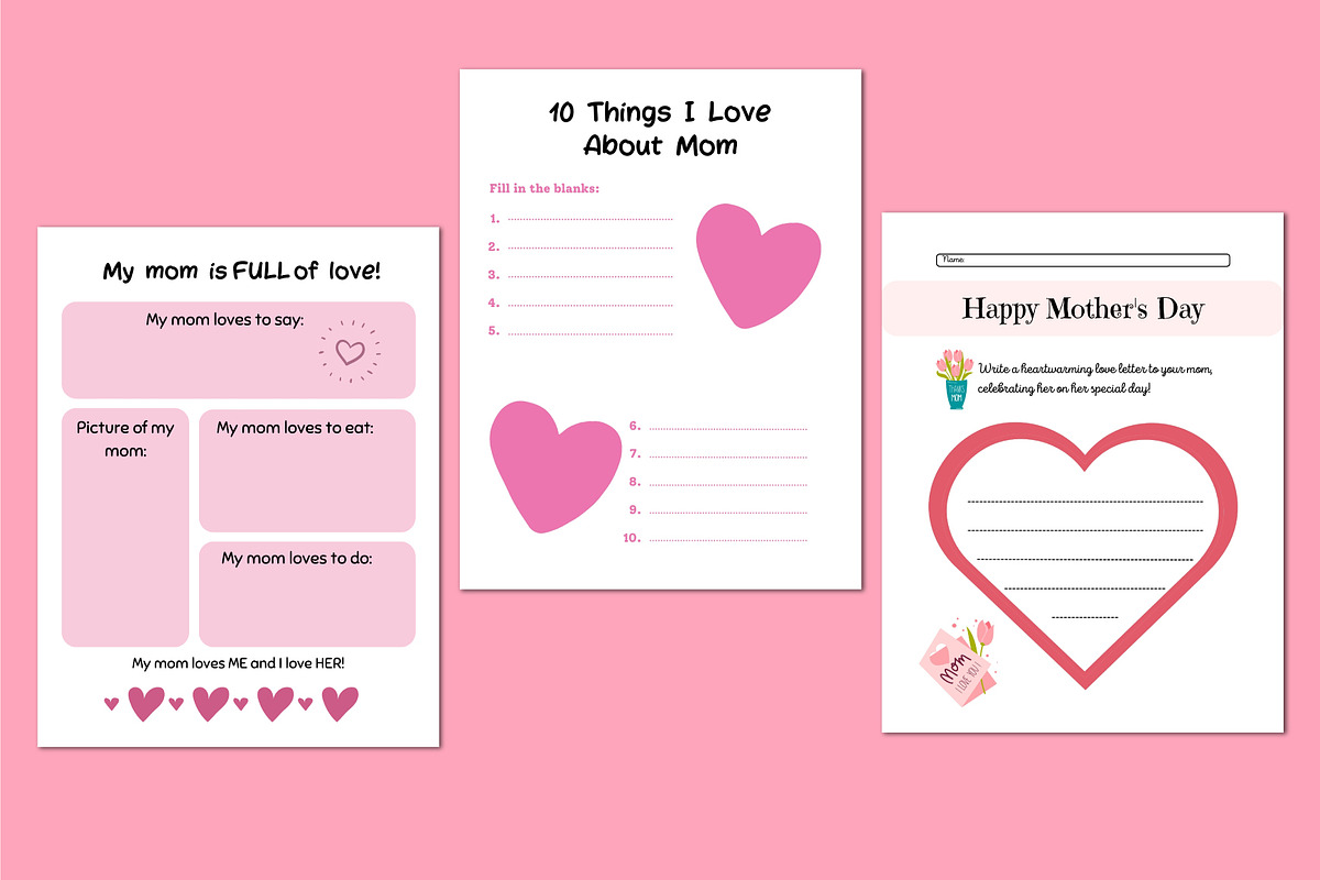 2026 Busy Mom For Kids, a Stationery Template by Shumaya (Photo 3 of 4)