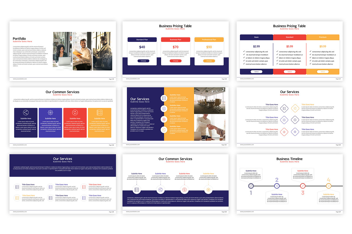 Business Pitch Deck Presentation, a Presentation Template by SlideStack (Photo 4 of 7)