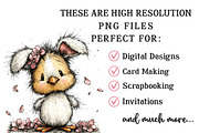 Whimsical Spring Chick Clipart, an Illustration by OK Design (Thumbnail 4 of 6)