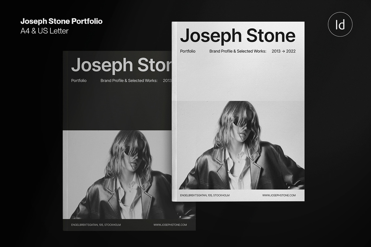 JOSEPH STONE / Portfolio & Resume, a Brochure Template by Studio Dara (Photo 1 of 14)