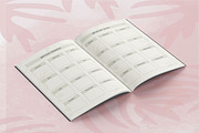 2025-2029 Five-Year Monthly Planner, a Print Template by Book2bees (Thumbnail 4 of 7)