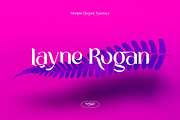 Layne Rogan - Display Font, a Font by Eztudio (Thumbnail 1 of 14)