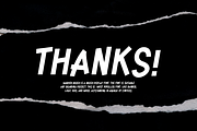 Warden Brush - Marker Font, a Handwritten Font by QR Design Studio (Thumbnail 6 of 6)