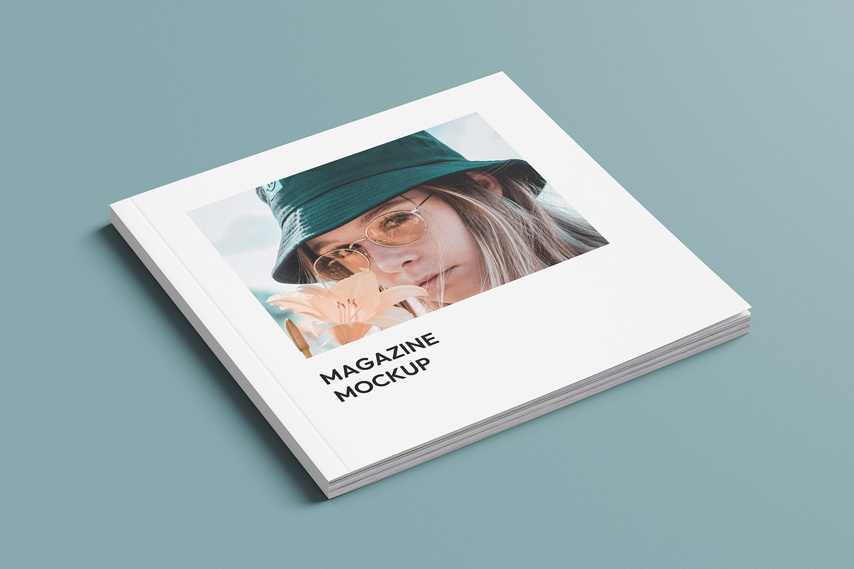 Square Magazine / Brochure Mockup, a Books & Magazine Mockup by Mockup Supper (Photo 9 of 22)