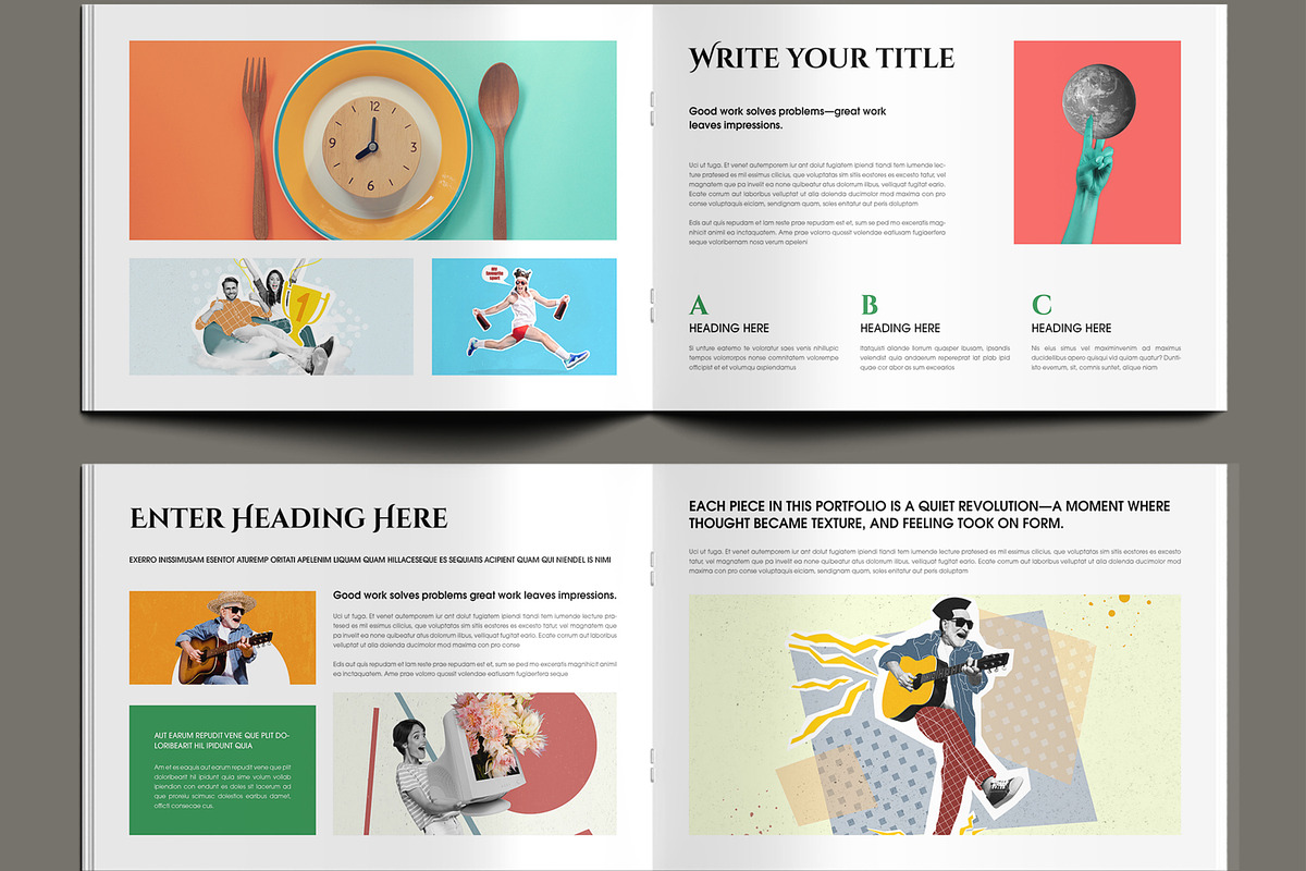 Modern Creative Portfolio Book, a Brochure Template by MightyDesign (Photo 5 of 8)