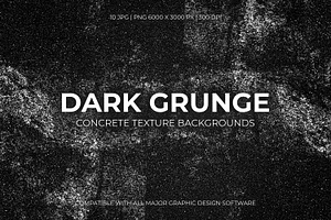 Dark Grunge Concrete Texture, a Texture Graphic by Partikusi Design