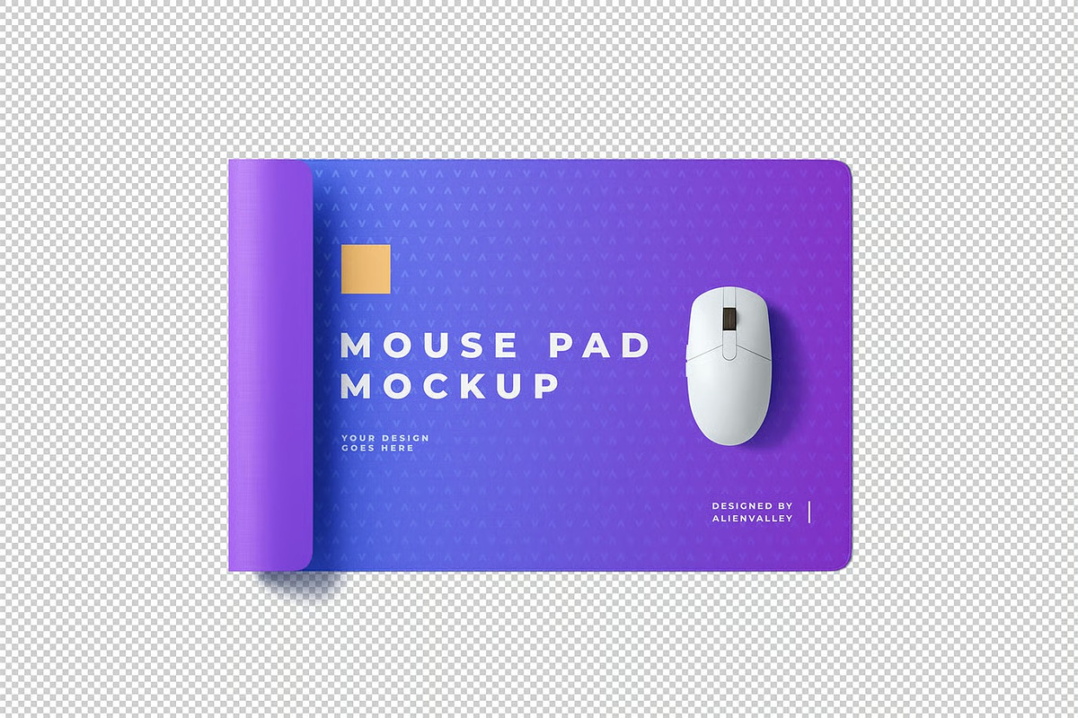 Mouse Pad Mockup, a Product Mockup by zpackcreative (Photo 3 of 4)