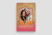 Indian Wedding Invitation Template, a Card Template by BrandPacks (Thumbnail 3 of 5)