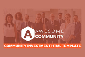 Awesome Community - Html Template