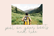 Mountain, a Script Font by Katie Holland (Thumbnail 4 of 7)