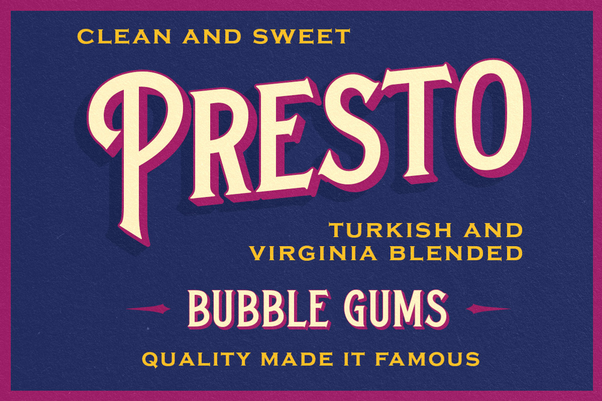 Native Roast - Layered Display Font, a Font by Letterhend Studio (Photo 6 of 9)