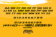 Nitrous Oxides – Modern Sport Fonts, a Sans Serif Font by Gassstype (Thumbnail 8 of 10)
