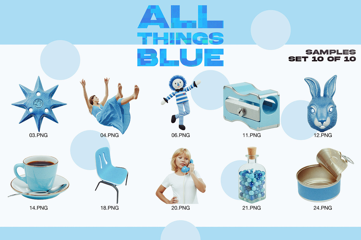 ALL THINGS BLUE: 250 PNG Elements, an Object Graphic by Megan Aili Designs (Photo 12 of 16)