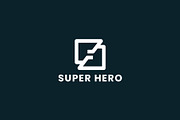 Super hero logo, a Branding & Logo Template by gagego (Thumbnail 2 of 2)