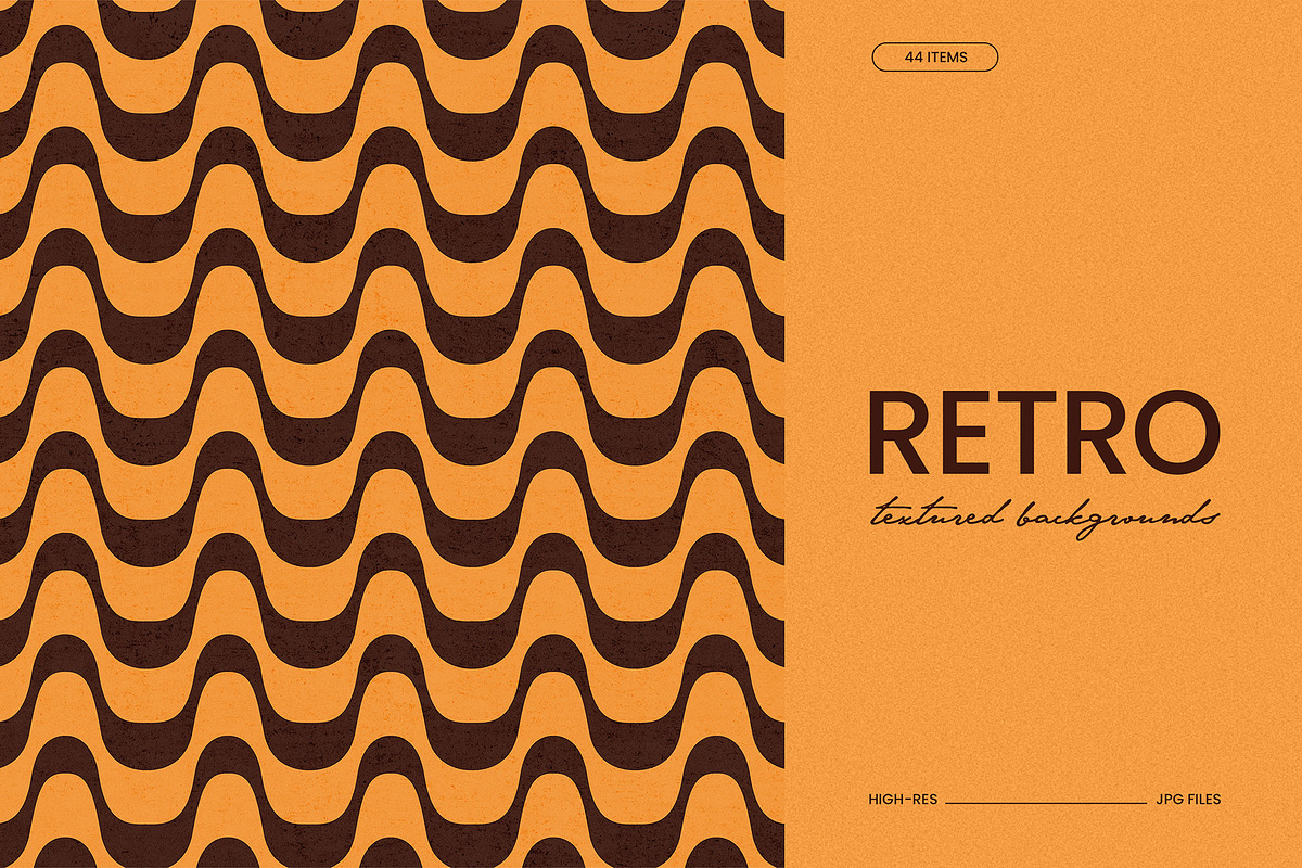 Retro Groovy Backgrounds, a Background Graphic by May Motif (Photo 14 of 20)