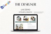Google Site Theme | The Designer, a HTML Template by She Designs Things (Thumbnail 3 of 10)
