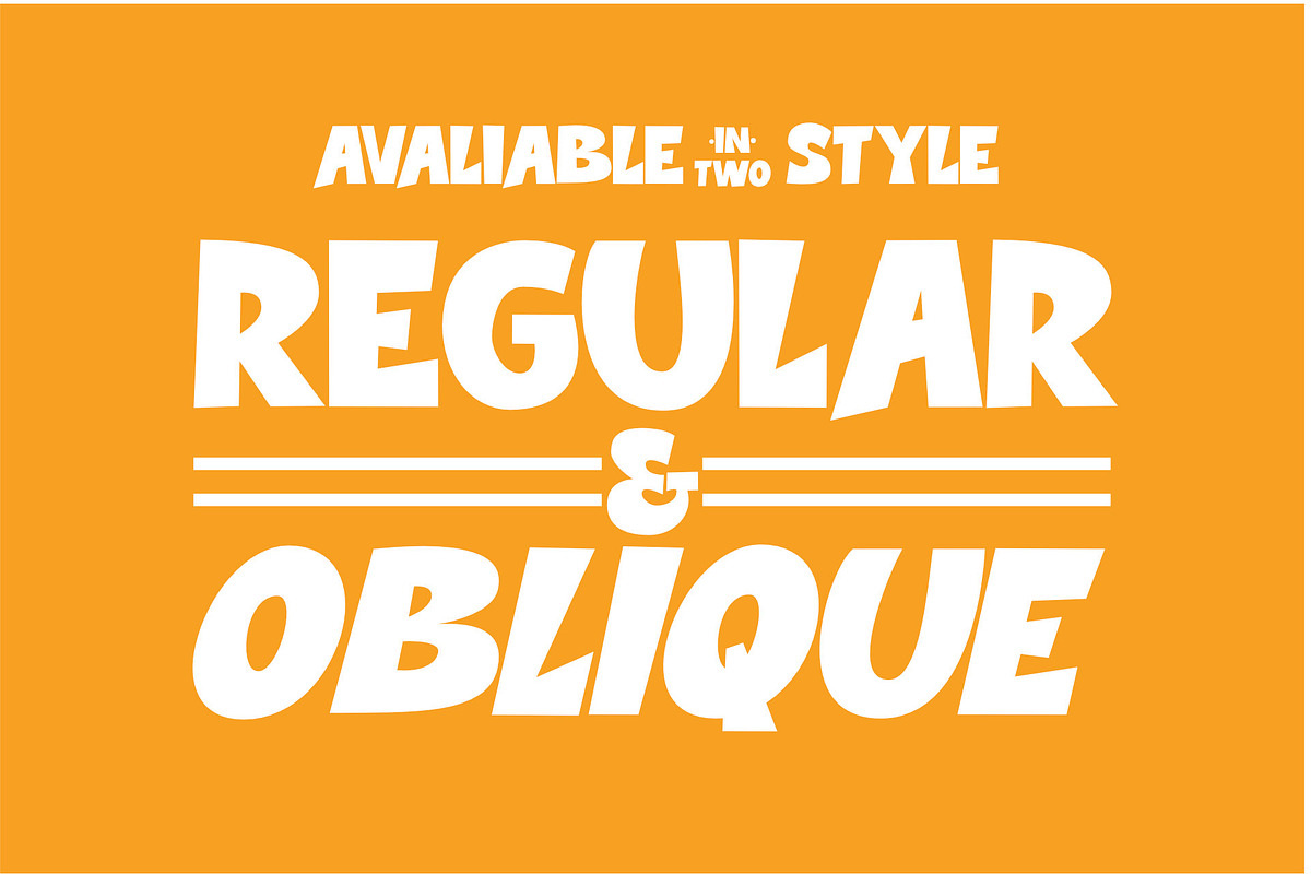 Bigsize | Bold Comical Display, a Handwritten Font by Astageni (Photo 3 of 9)