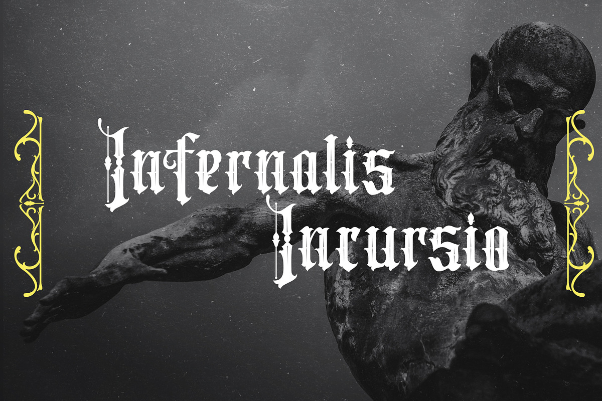 Bartley - Blackletter Font Type, a Blackletter Font by Flawless And Co (Photo 8 of 10)