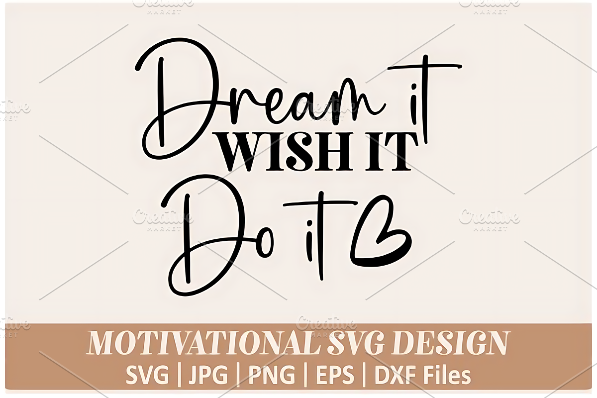 Motivational Quotes Svg Bundle, a Decorative Illustration by Design Station (Photo 3 of 7)