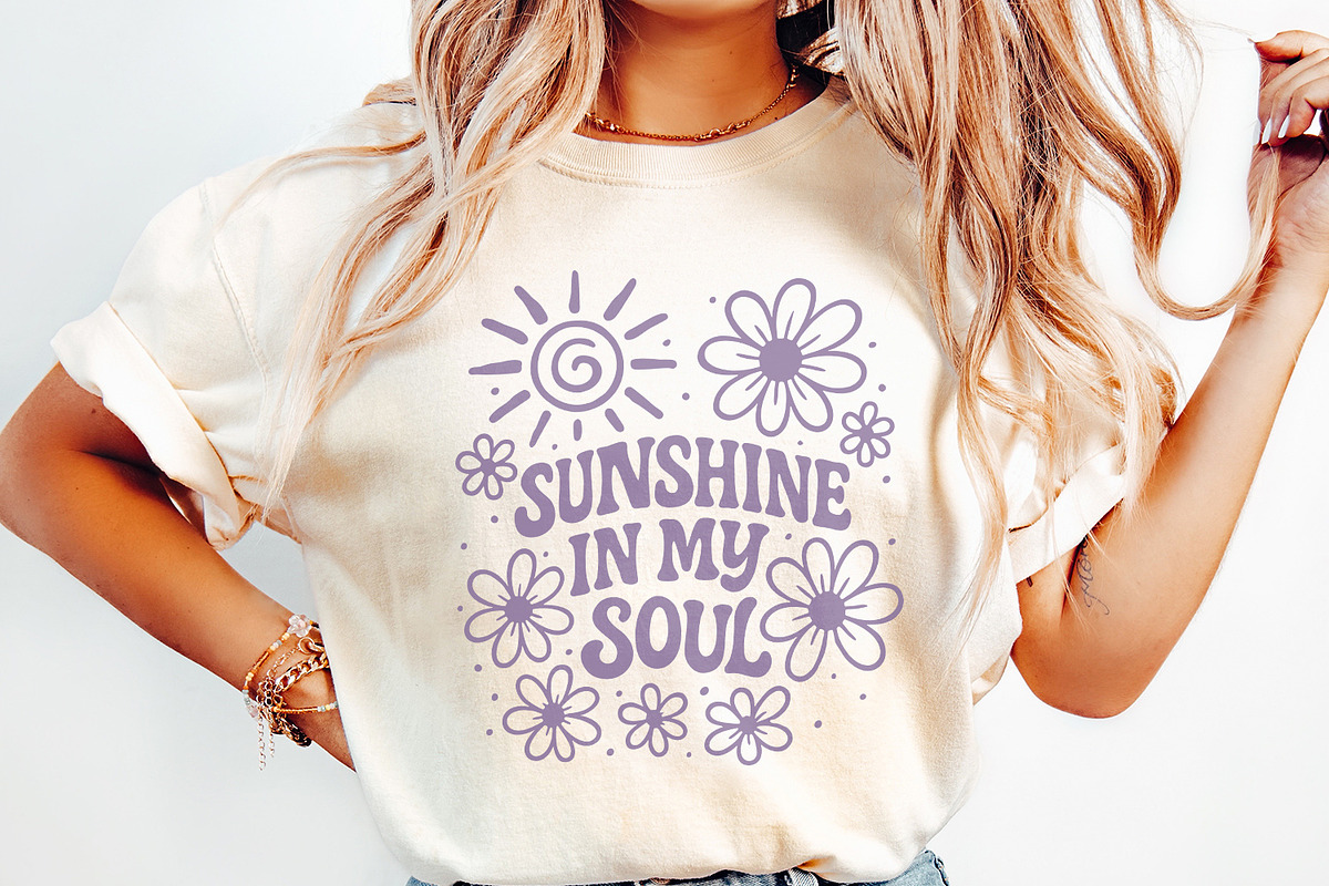 Sunshine In My Soul PNG, Retro, an Illustration by SharpMarketplace (Photo 2 of 9)