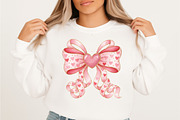 Coquette Bow Heart Png, Valentine, an Illustration by Designking (Thumbnail 2 of 6)