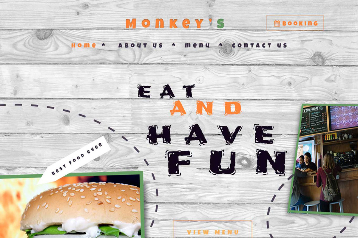 PSD Restaurant website, a Websites & App Template by Alexander's Studio (Photo 2 of 4)