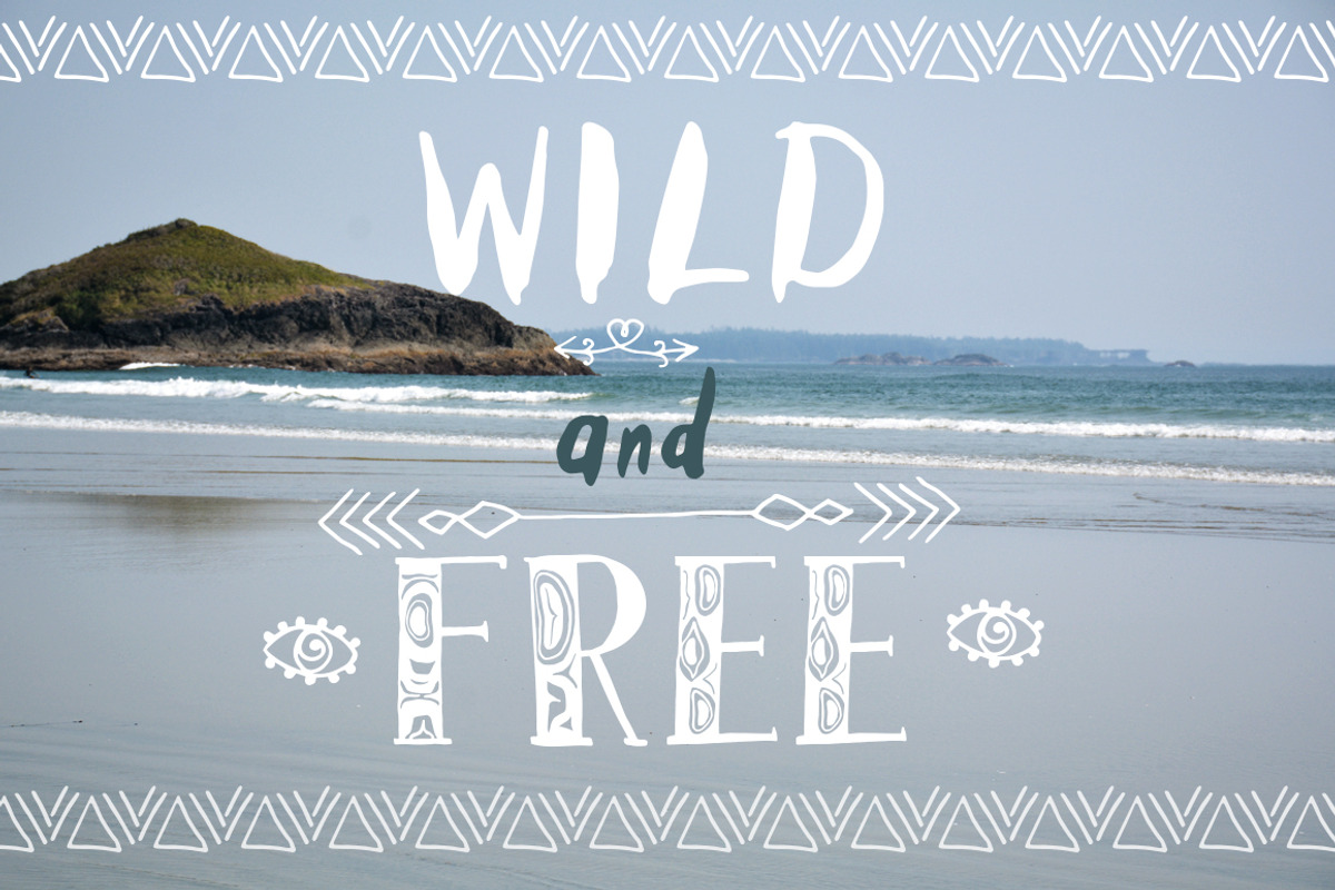 Salmon Spirit Font Trio preview 4