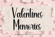 Valentines Memories, a Handwritten Font by FreshTypeINK (Thumbnail 1 of 7)