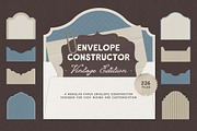 Envelope Constructor Vintage Edition, an Object Graphic by DigARTbyHavroshka (Thumbnail 1 of 16)