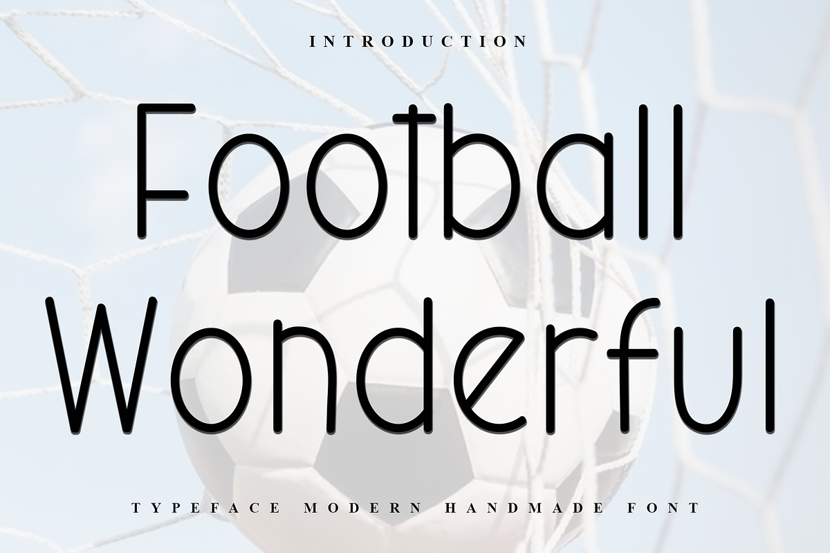Football Wonderful, a Sans Serif Font by InermediaSTUDIO (Photo 1 of 8)