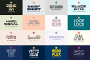 Robotics Font Bundle - 55 Fonts!, a Sans Serif Font by HipFonts (Thumbnail 12 of 15)