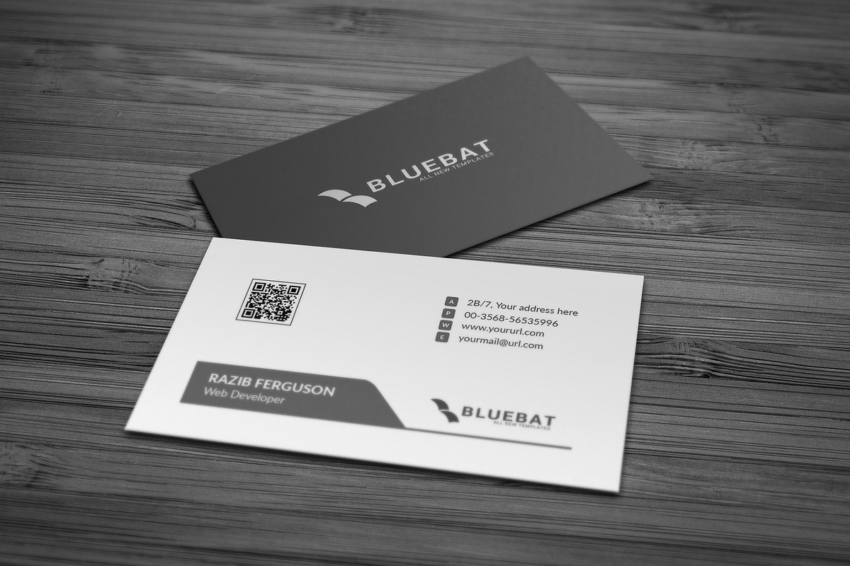 Minimal Business Card, a Business Card Template by Rongmistiry (Photo 4 of 4)