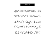 Dark Bubble Font, a Font by OMG IT'S LINDZ (Thumbnail 7 of 7)