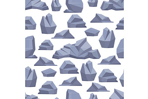 Gray stone blocks seamless pattern, a Texture Illustration by Vectorbuum