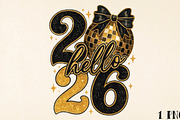 Hello 2026 Png, New Years Eve Png, an Illustration by DreamPrint404 (Thumbnail 1 of 6)