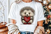 Valentine Woodland Animal Clipart, an Illustration by Sublimation Artist (Thumbnail 5 of 6)