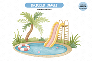 Splish Splash Party Clipart, an Illustration by TatiMockup (Thumbnail 5 of 6)