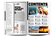 Indesign Magazine Template, a Magazine Template by Red Cactus Creative (Thumbnail 5 of 23)