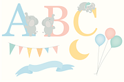 Baby Elephants, an Animal Illustration by Poppymoondesign (Thumbnail 3 of 3)