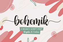 Bohemik | Bouncy Script