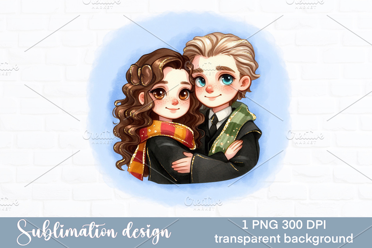 Dramione PNG clipart, a Person Illustration by LoLoArt (Photo 1 of 3)