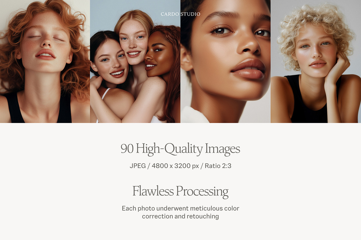 90 Beauty Women Stock Images, a Beauty & Fashion Photo by Cardo Studio (Photo 3 of 13)
